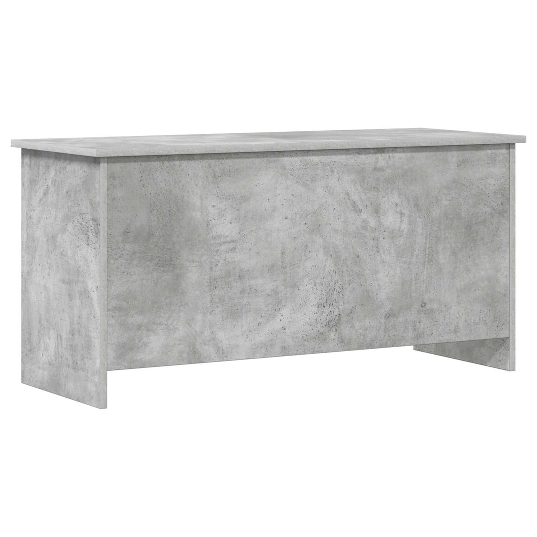 Opbevaringskiste Betongrå 100 x 40 x 50 cm Konstrueret træ
