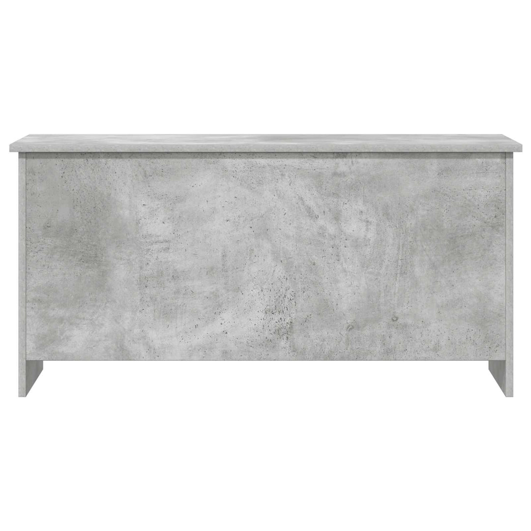 Opbevaringskiste Betongrå 100 x 40 x 50 cm Konstrueret træ