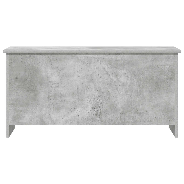 Opbevaringskiste Betongrå 100 x 40 x 50 cm Konstrueret træ