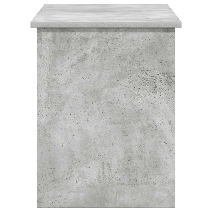 Opbevaringskiste Betongrå 100 x 40 x 50 cm Konstrueret træ