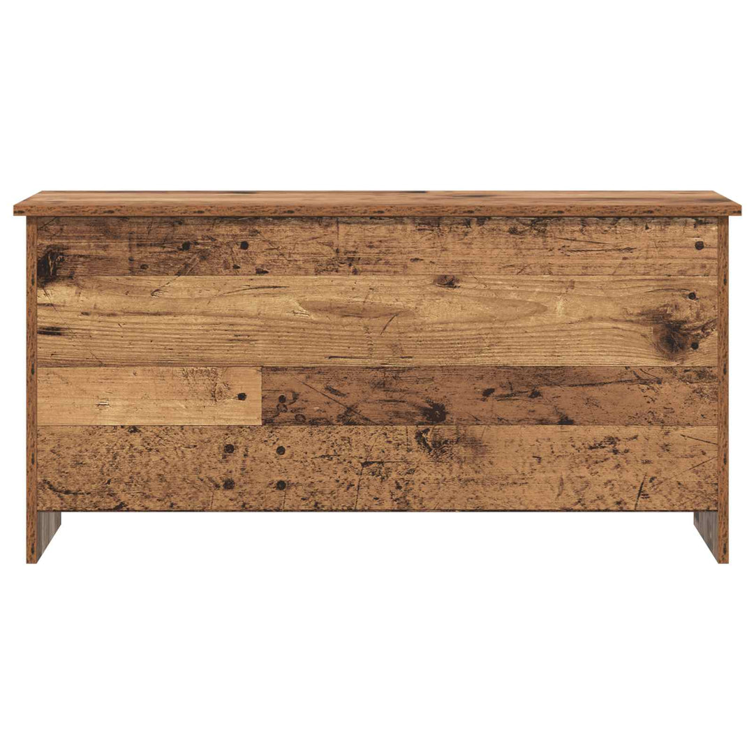 Opbevaringskiste Gammelt træ 100 x 40 x 50 cm Konstrueret træ