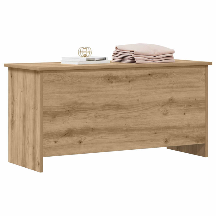 Opbevaringskiste Artisan-eg 100 x 40 x 50 cm Konstrueret træ