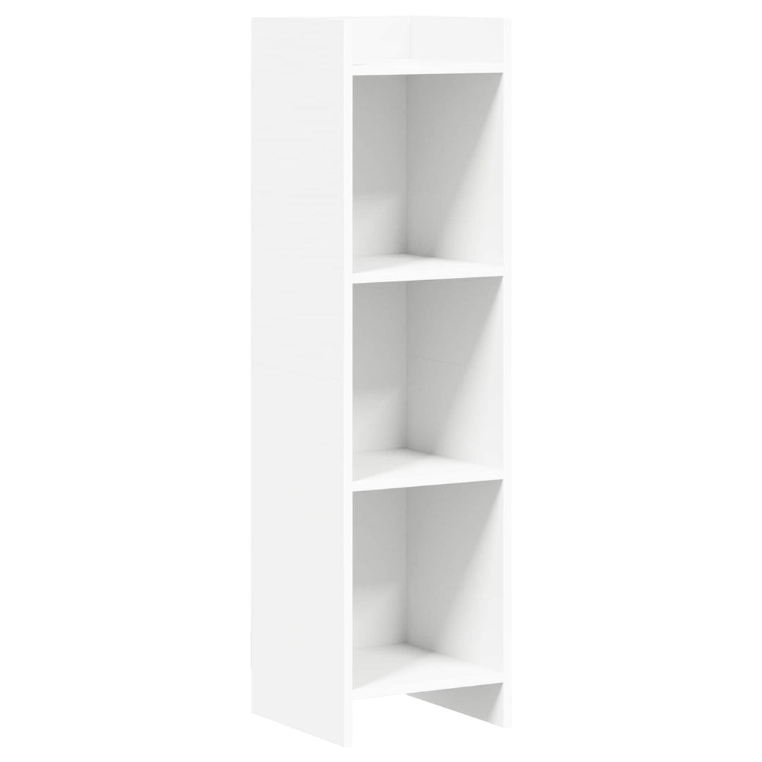 Bogreol Hvid 30 x 30 x 111 cm Konstrueret træ