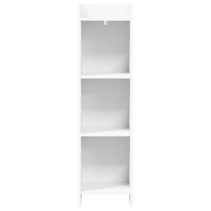 Bogreol Hvid 30 x 30 x 111 cm Konstrueret træ