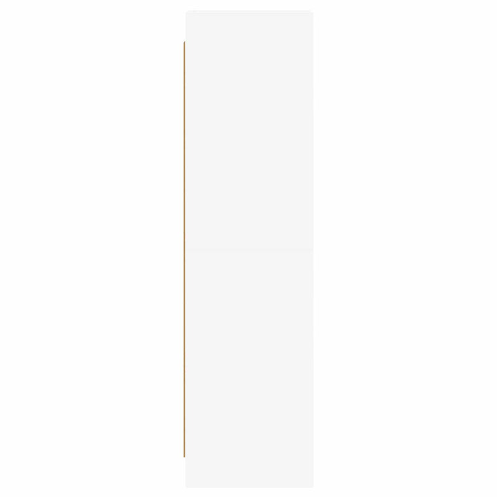 Bogreol Hvid 30 x 30 x 111 cm Konstrueret træ