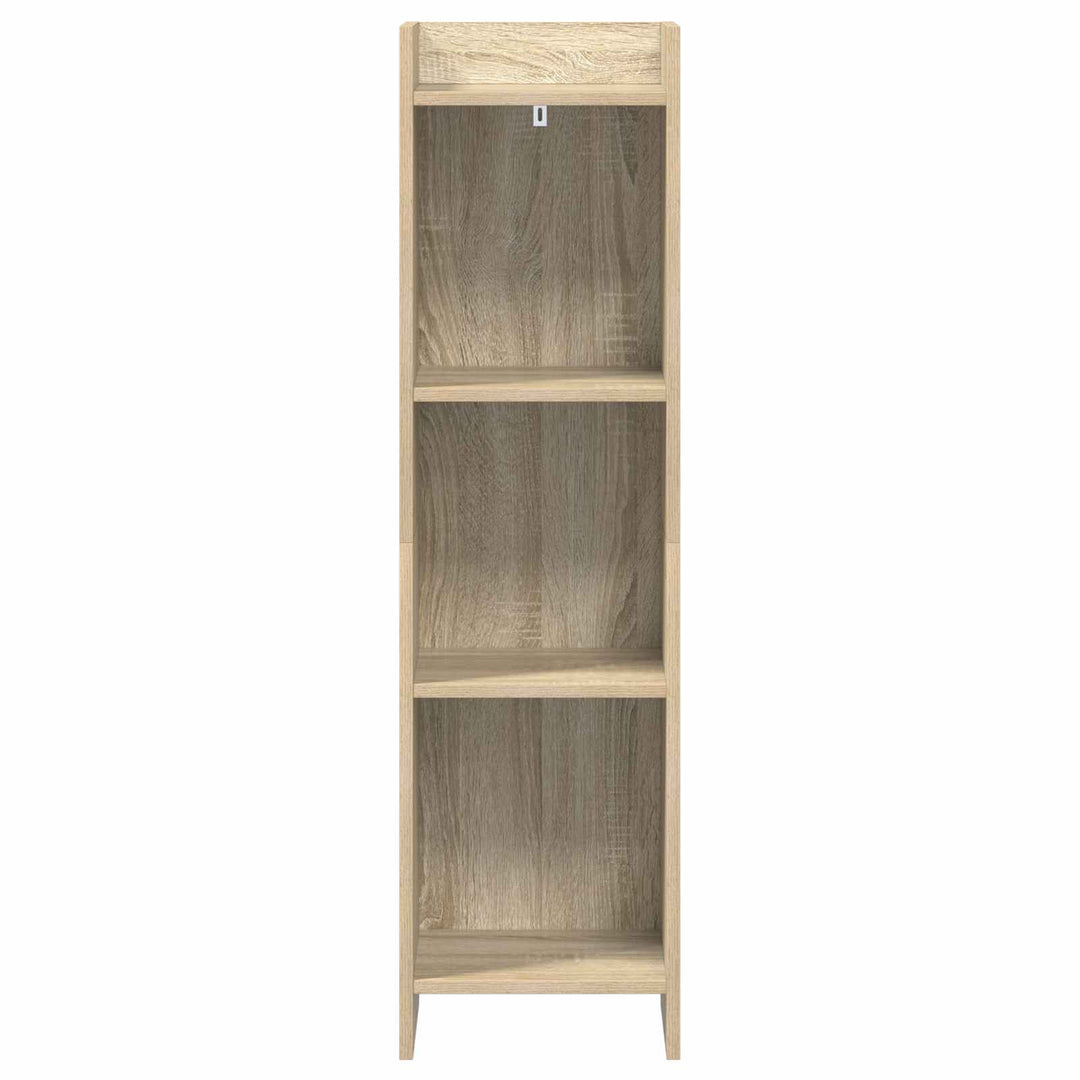 Bogreol Sonoma-eg 30 x 30 x 111 cm Konstrueret træ