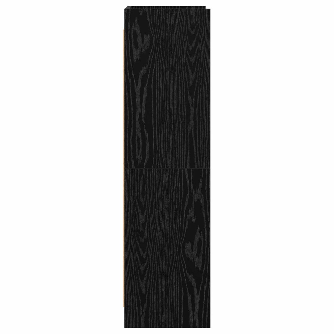 Bogreol Sort eg 59 x 30 x 111 cm Konstrueret træ