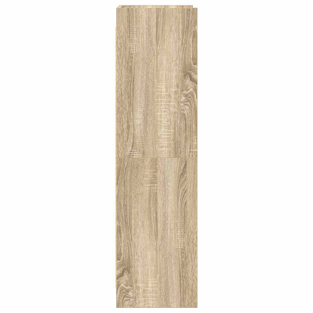 Bogreol Sonoma-eg 59 x 30 x 111 cm Konstrueret træ