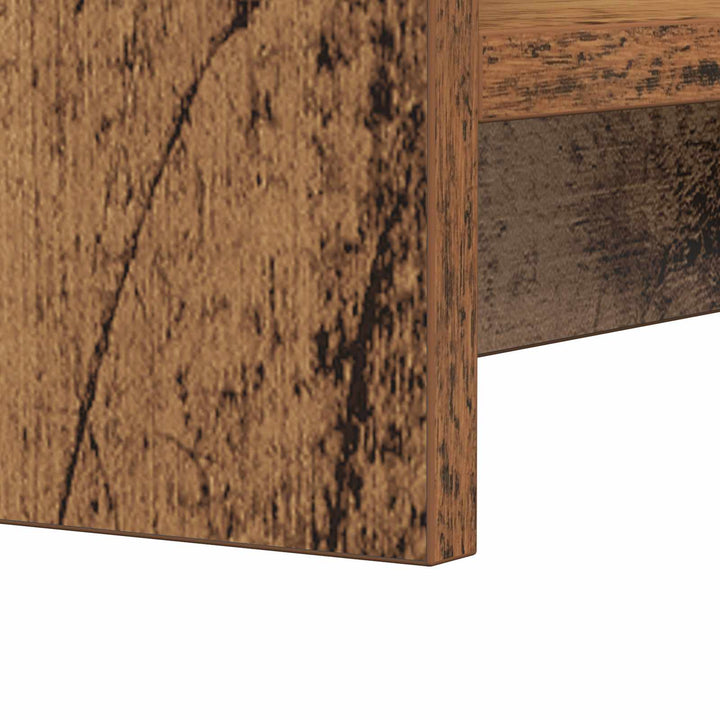 Bogreol Gammelt træ 59 x 30 x 111 cm Konstrueret træ