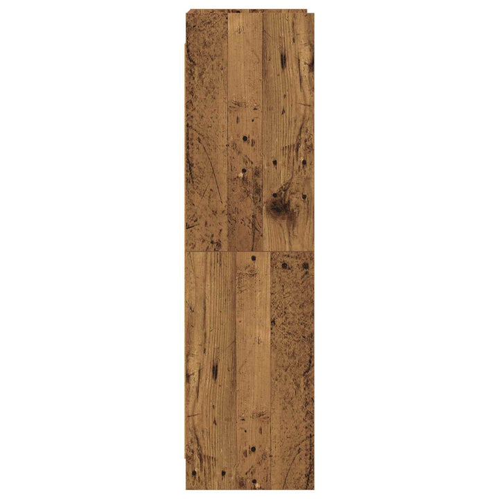 Bogreol Gammelt træ 59 x 30 x 111 cm Konstrueret træ