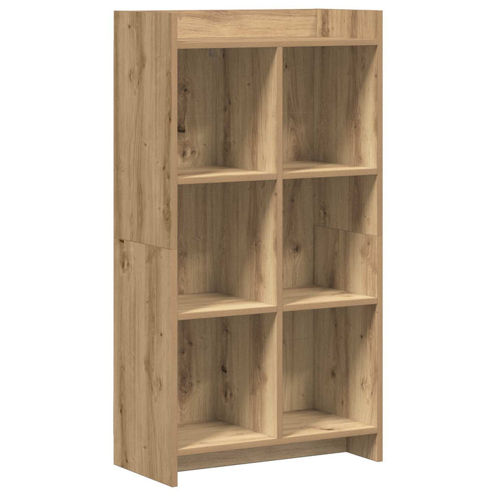 Bogreol 6 niveauer 59 x 30 x 111 cm Artisan-eg