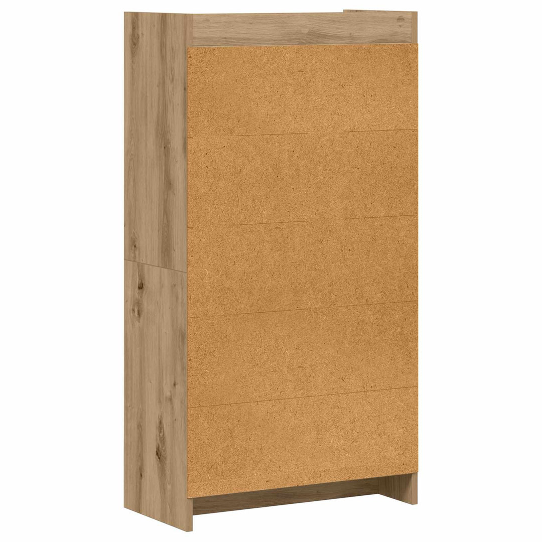 Bogreol 6 niveauer 59 x 30 x 111 cm Artisan-eg