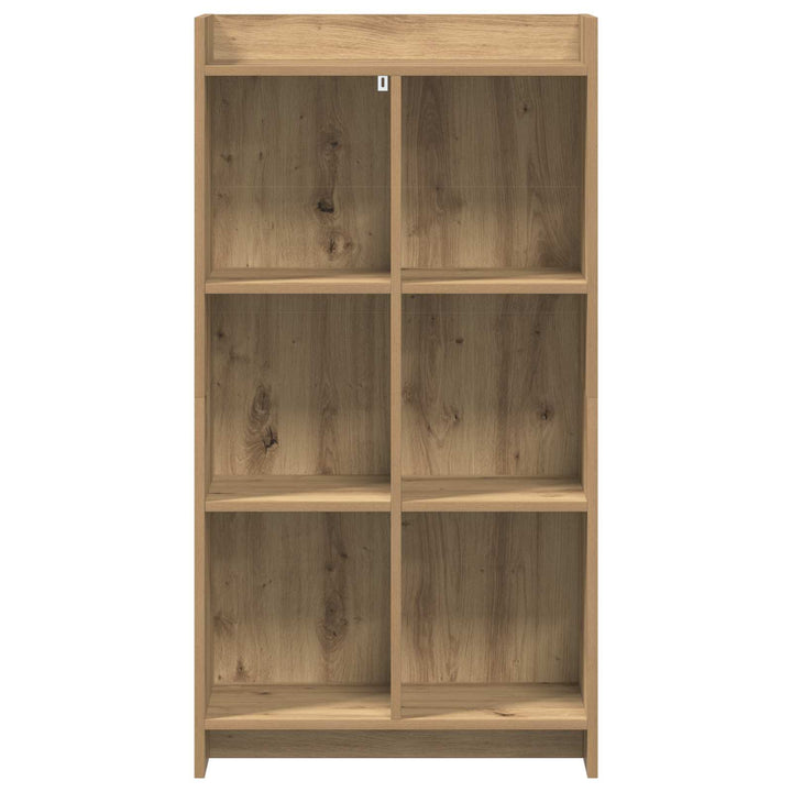 Bogreol 6 niveauer 59 x 30 x 111 cm Artisan-eg