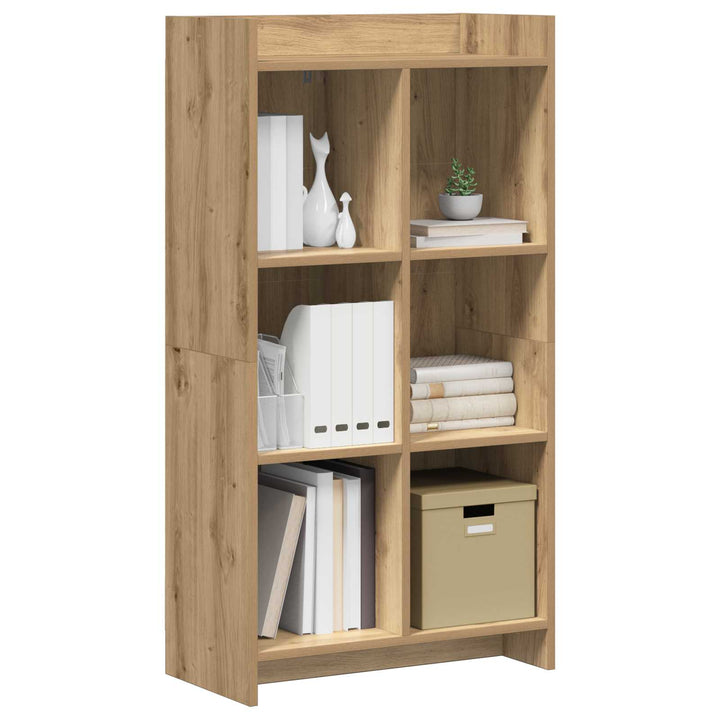 Bogreol 6 niveauer 59 x 30 x 111 cm Artisan-eg