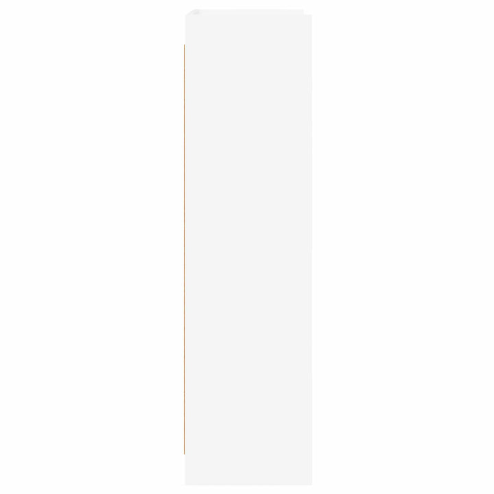 Bogreol Hvid 87,5 x 30 x 111 cm Konstrueret træ