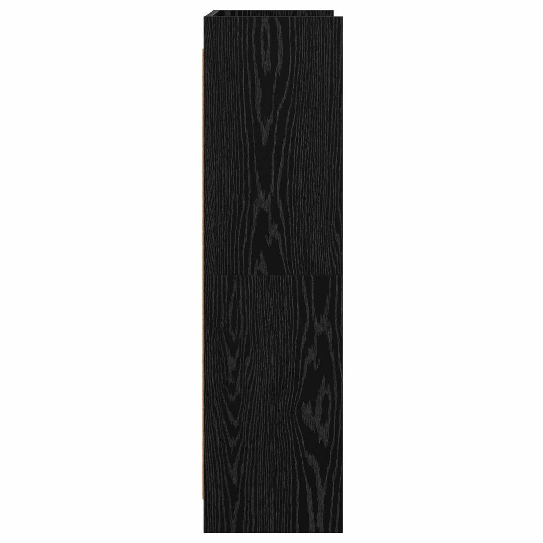 Bogreol Sort eg 87,5 x 30 x 111 cm Konstrueret træ