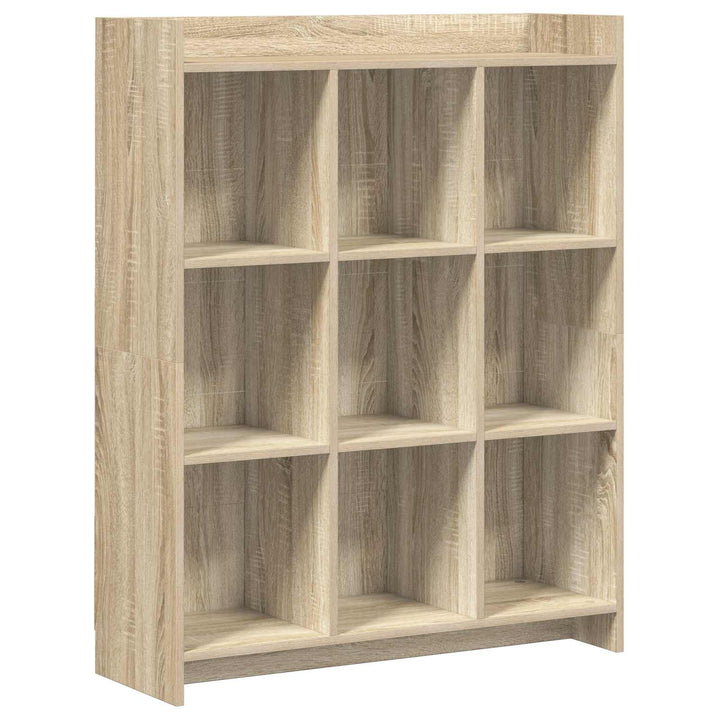 Bogreol Sonoma-eg 87,5 x 30 x 111 cm Konstrueret træ