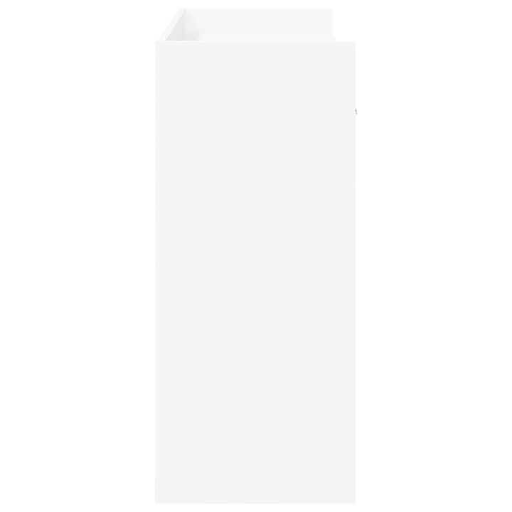 Konsolbord Hvid 90 x 35 x 80 cm Konstrueret træ