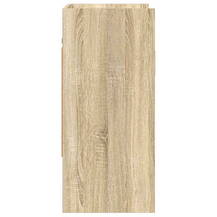 Væghylde Vægmonteret Sonoma-eg 80 x 36 x 80 cm Konstrueret træ