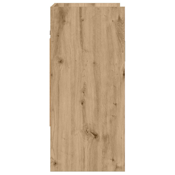 Væghylde Vægmonteret Artisan-eg 80 x 36 x 80 cm Konstrueret træ