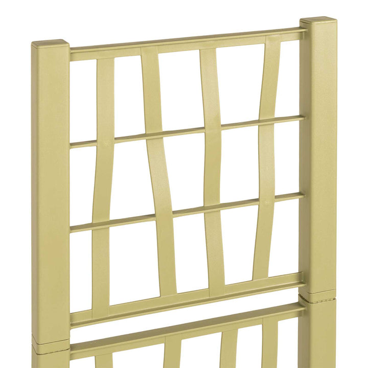 Havekrukke med trellis Grøn 36 x 36 x 140 cm PP