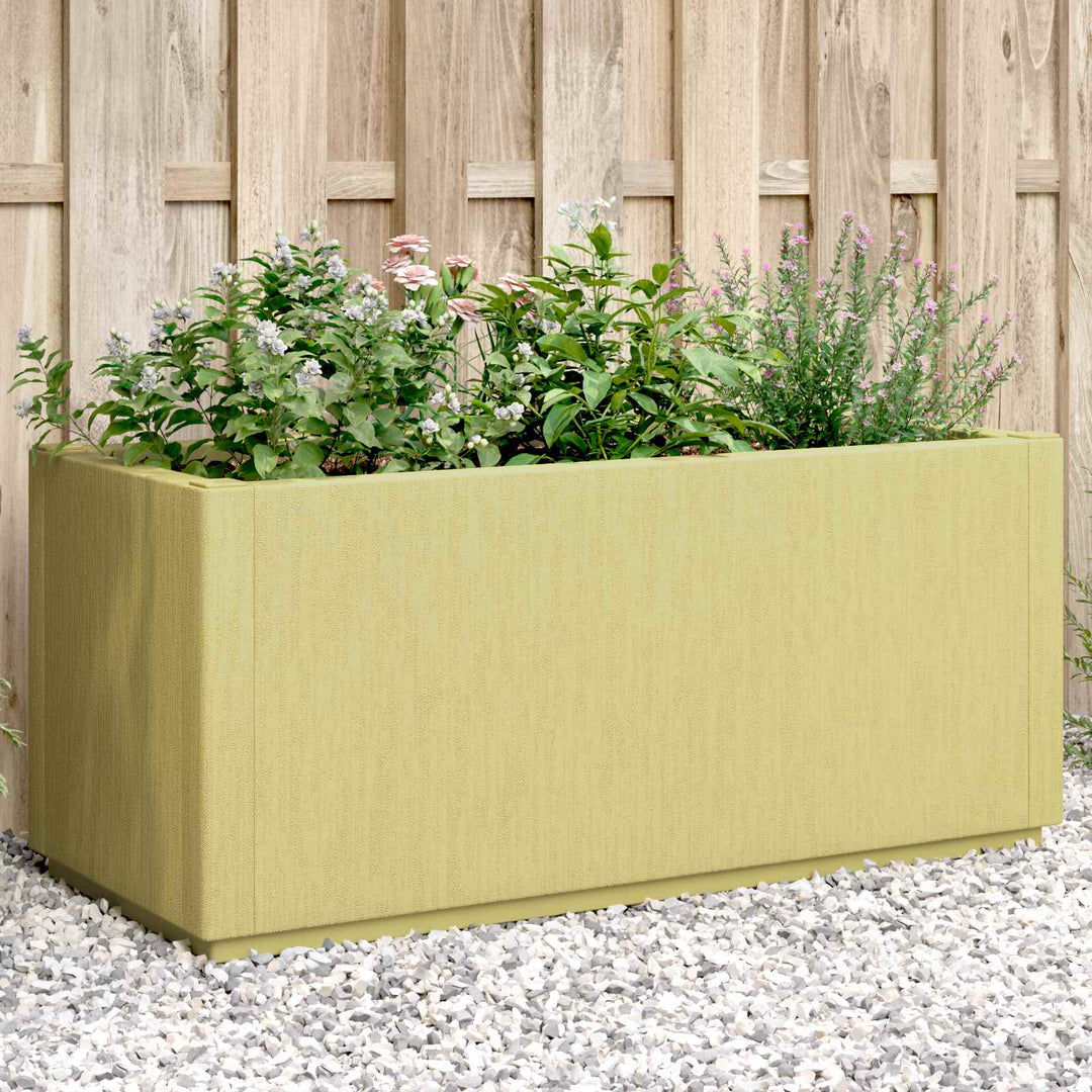 Haveblomsterkasse Grøn 80 x 36 x 35 cm PP
