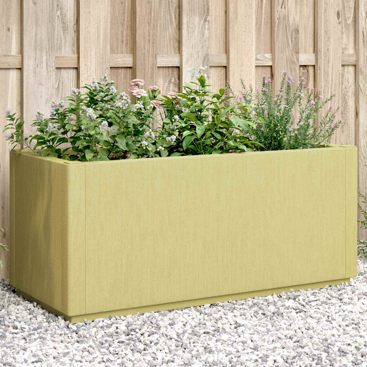 Haveblomsterkasse Grøn 80 x 36 x 35 cm PP