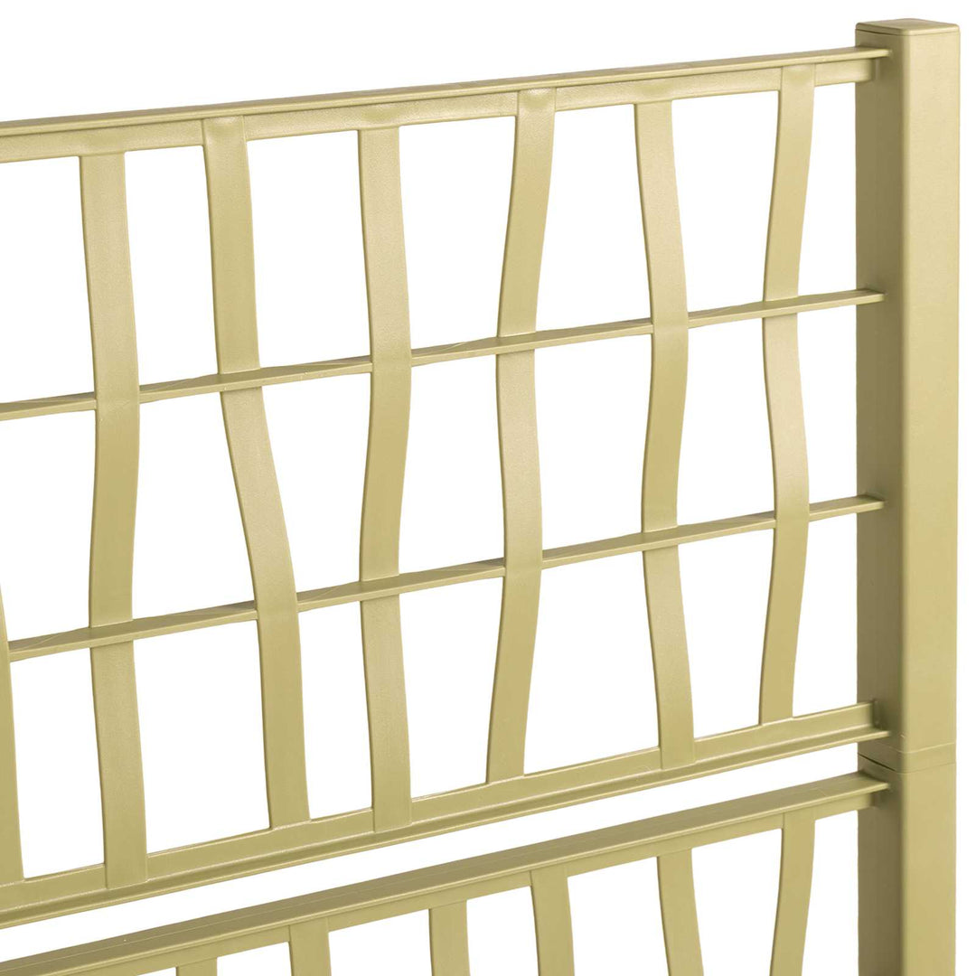 Havekrukke med trellis Grøn 80 x 36 x 140 cm PP