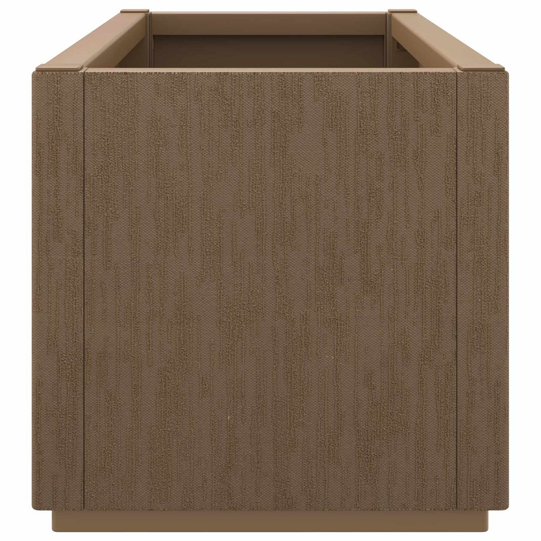 Haveblomsterkasse Brun 80 x 36 x 35 cm PP