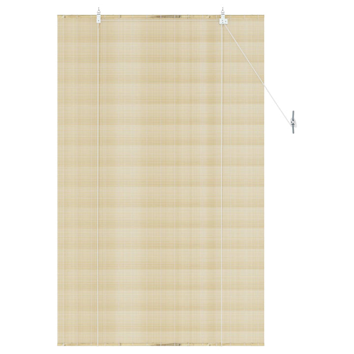 Rullegardin Naturfarvet 90 x 160 cm Bambus