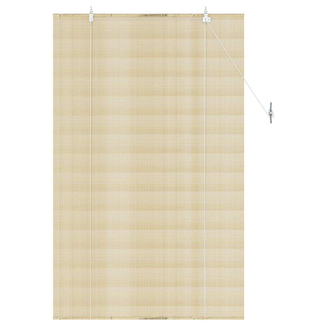 Rullegardin Naturfarvet 110 x 160 cm Bambus