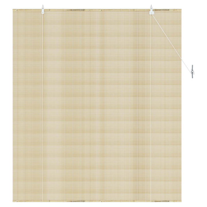 Rullegardin Naturfarvet 160 x 160 cm Bambus