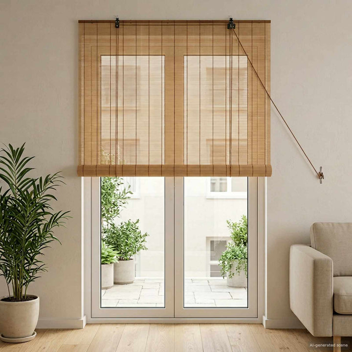 Rullegardin Brun 110 x 220 cm Bambus