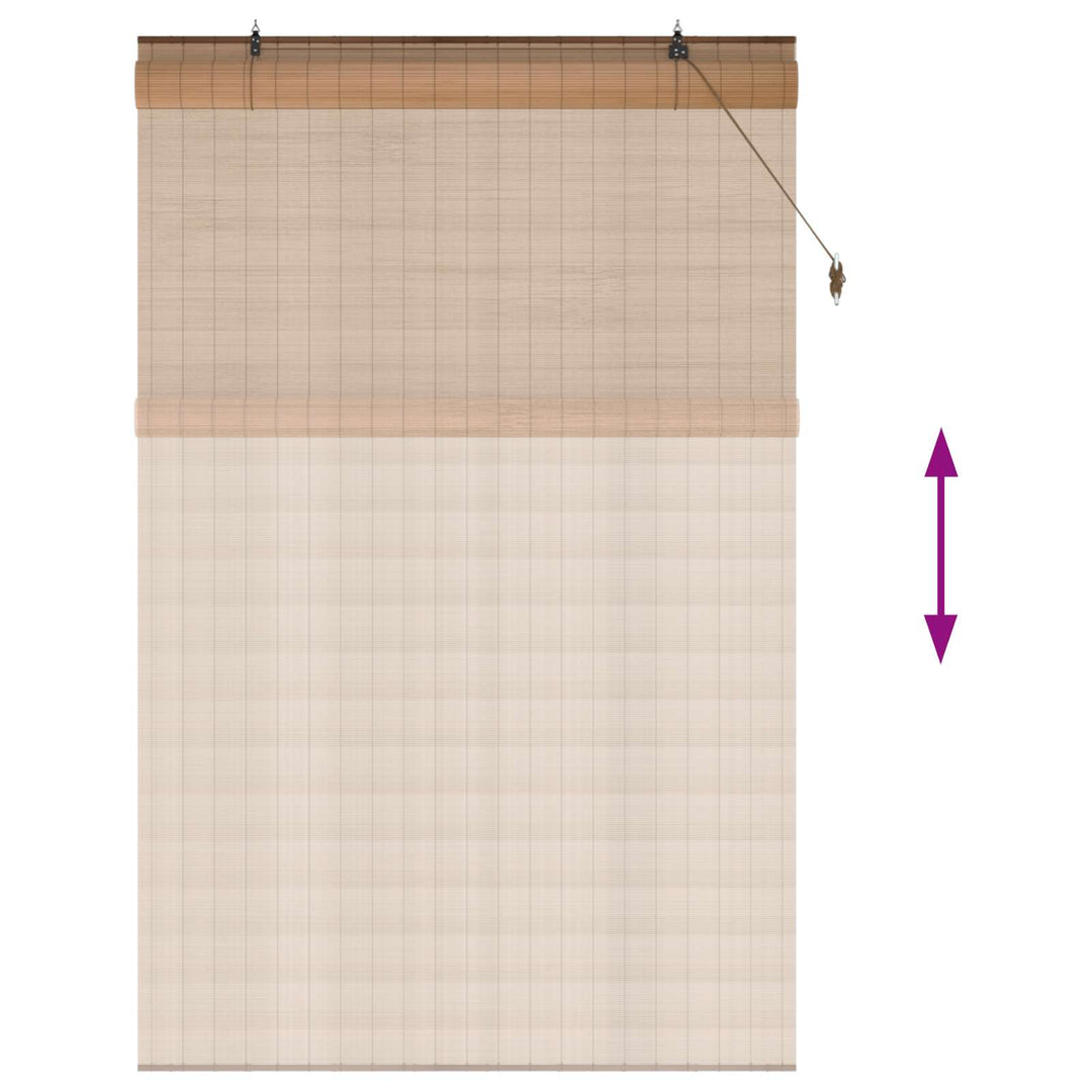Rullegardin Brun 160 x 220 cm Bambus
