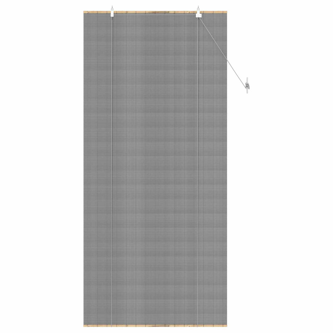 Rullegardin Grå 80 x 220 cm Bambus