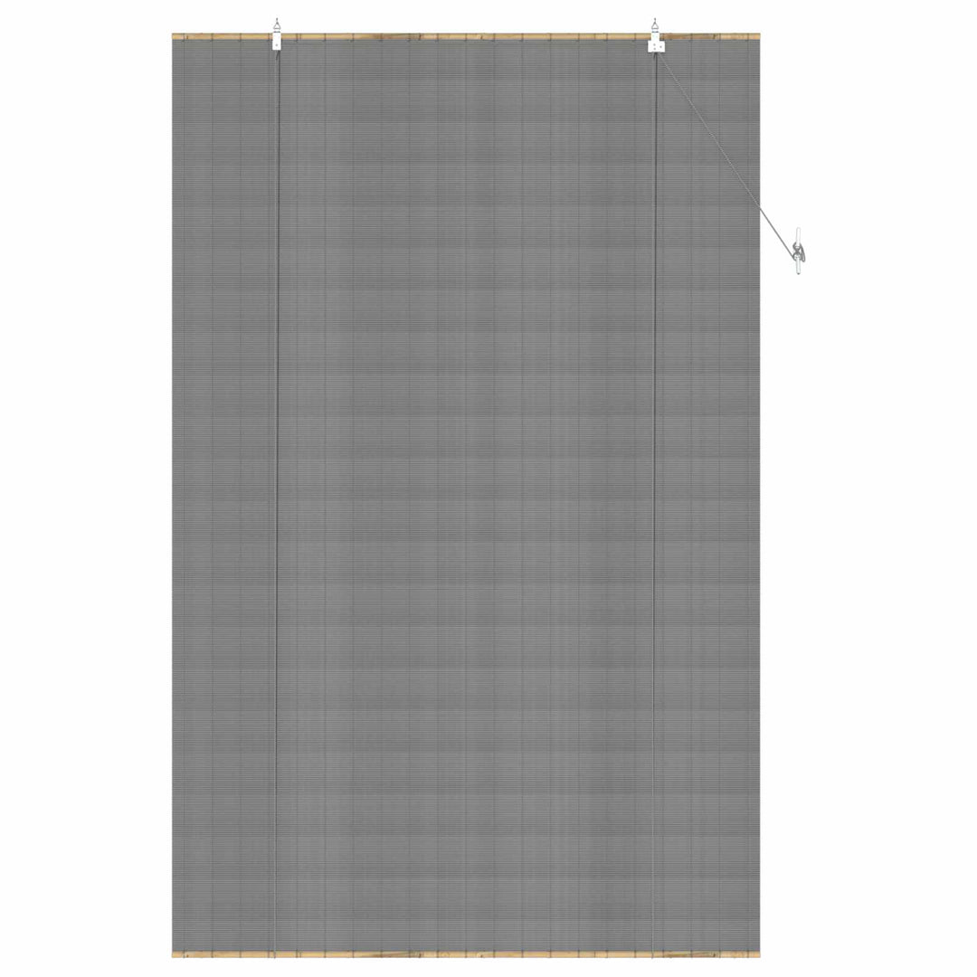 Rullegardin Grå 130 x 220 cm Bambus