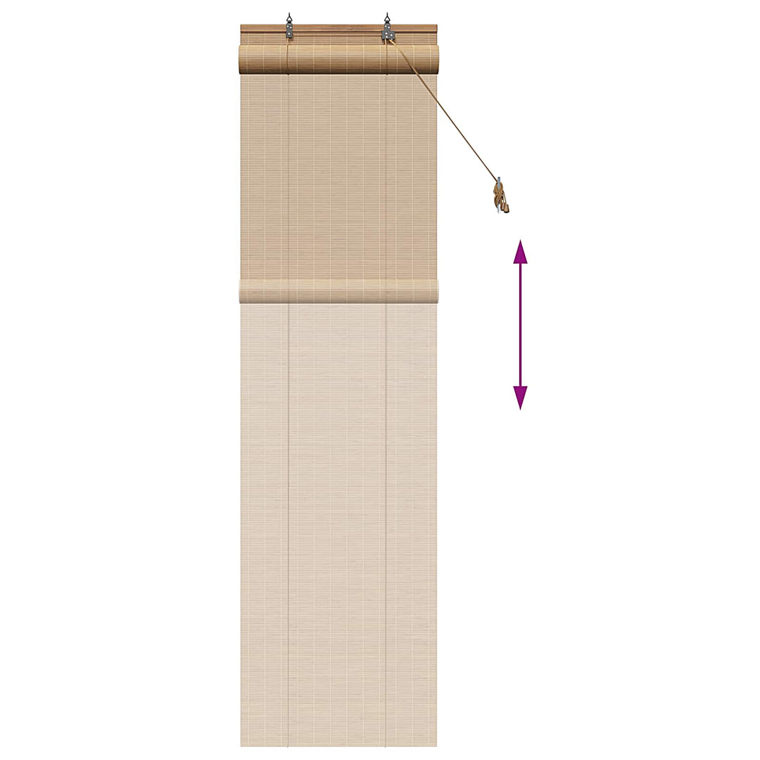 Rullegardin Brun 50 x 220 cm Bambus