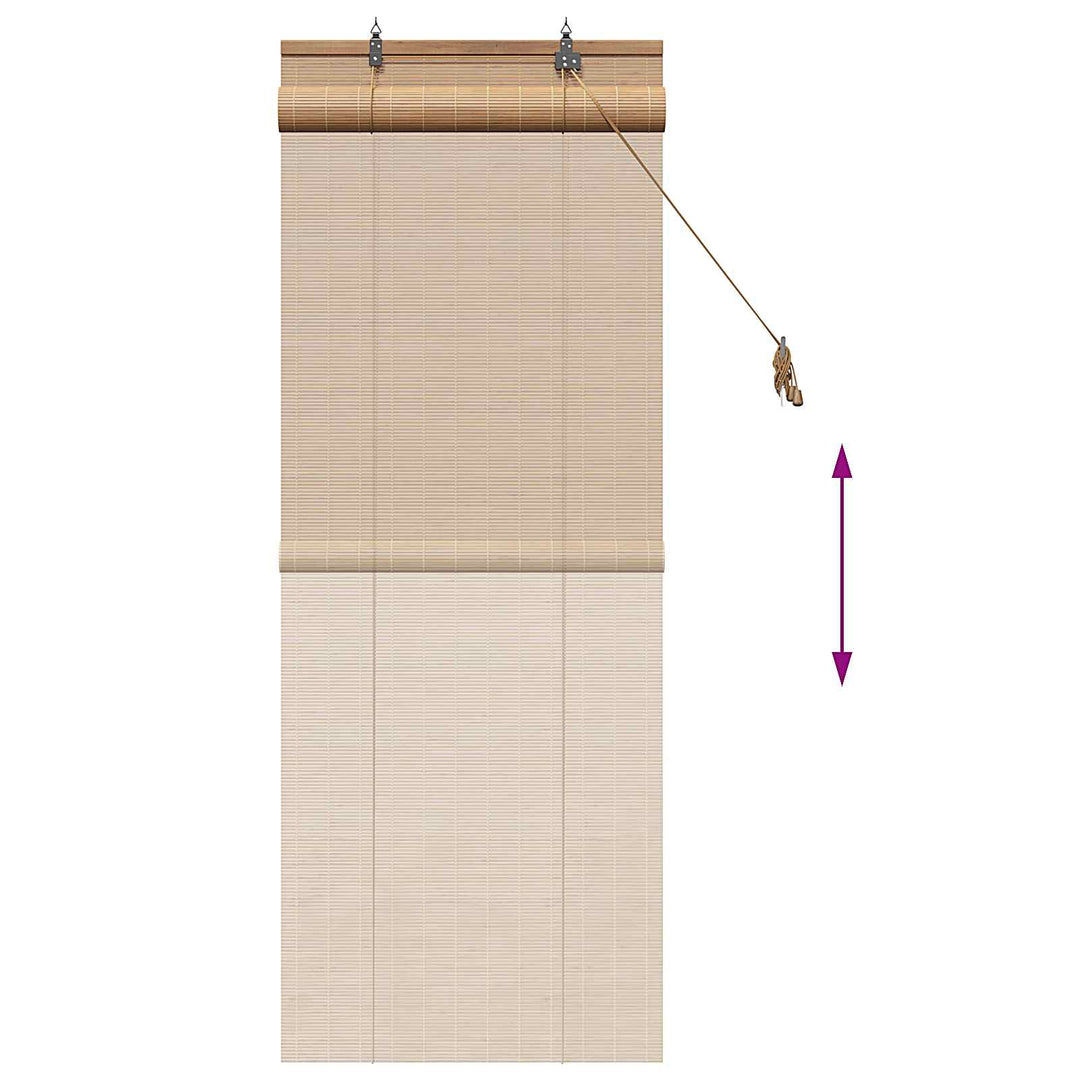 Rullegardin Brun 70 x 160 cm Bambus