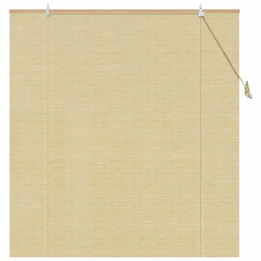 Rullegardin Naturfarvet 160 x 160 cm Bambus