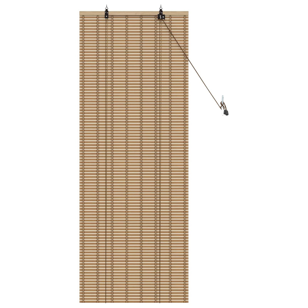 Rullegardin Naturlig og Brun 70 x 160 cm Bambus