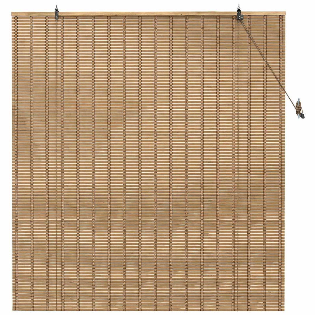 Rullegardin Naturlig og Brun 160 x 160 cm Bambus