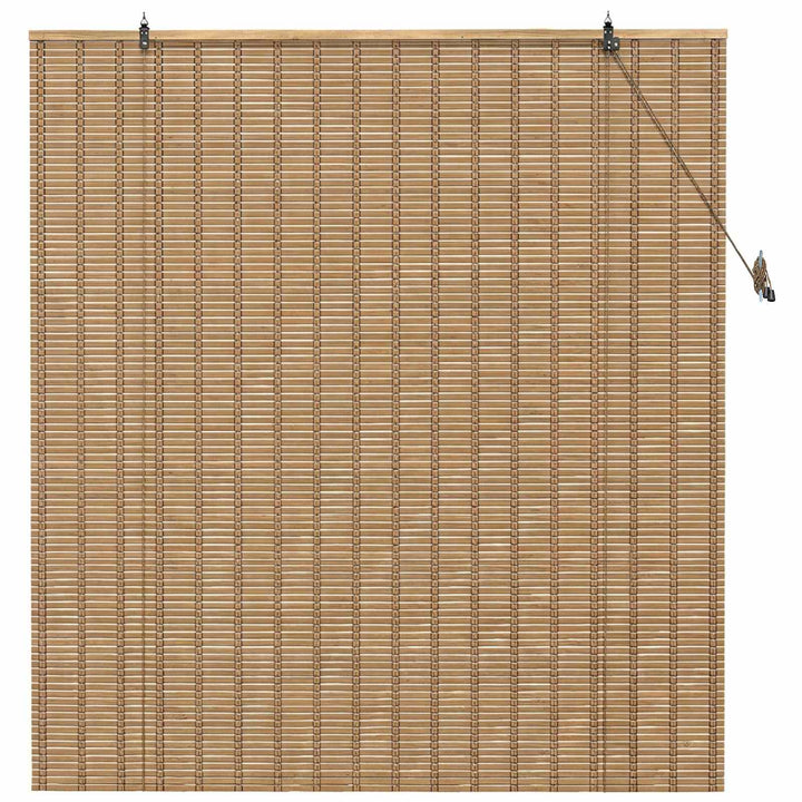 Rullegardin Naturlig og Brun 160 x 160 cm Bambus