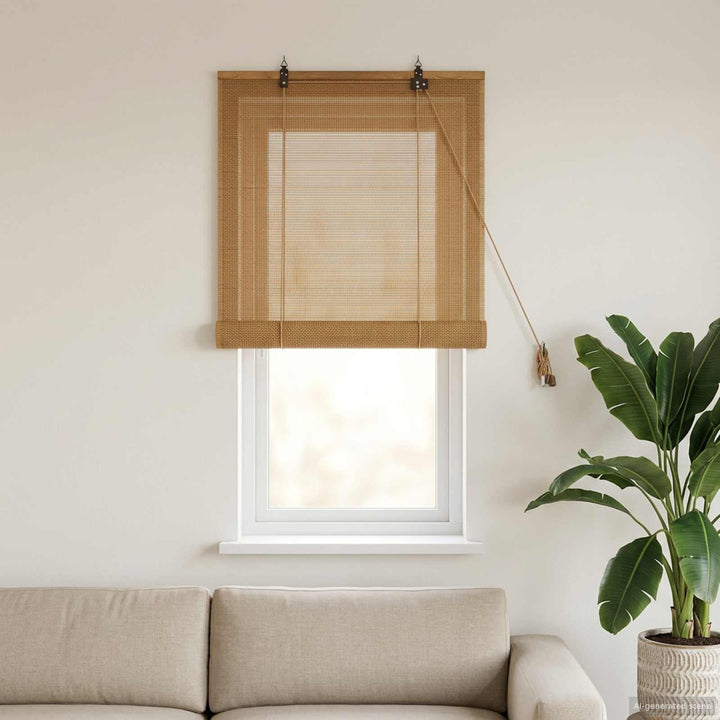 Rullegardin Brun 60 x 160 cm Bambus