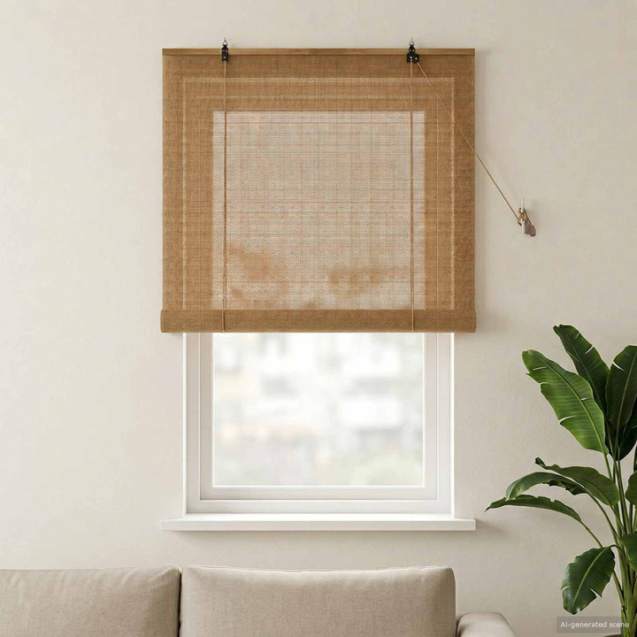 Rullegardin Brun 110 x 160 cm Bambus