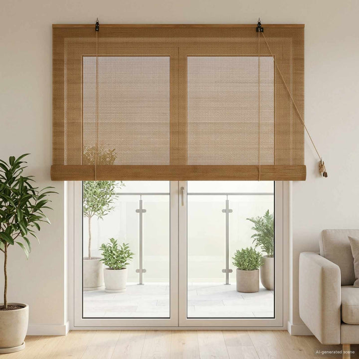Rullegardin Brun 160 x 220 cm Bambus