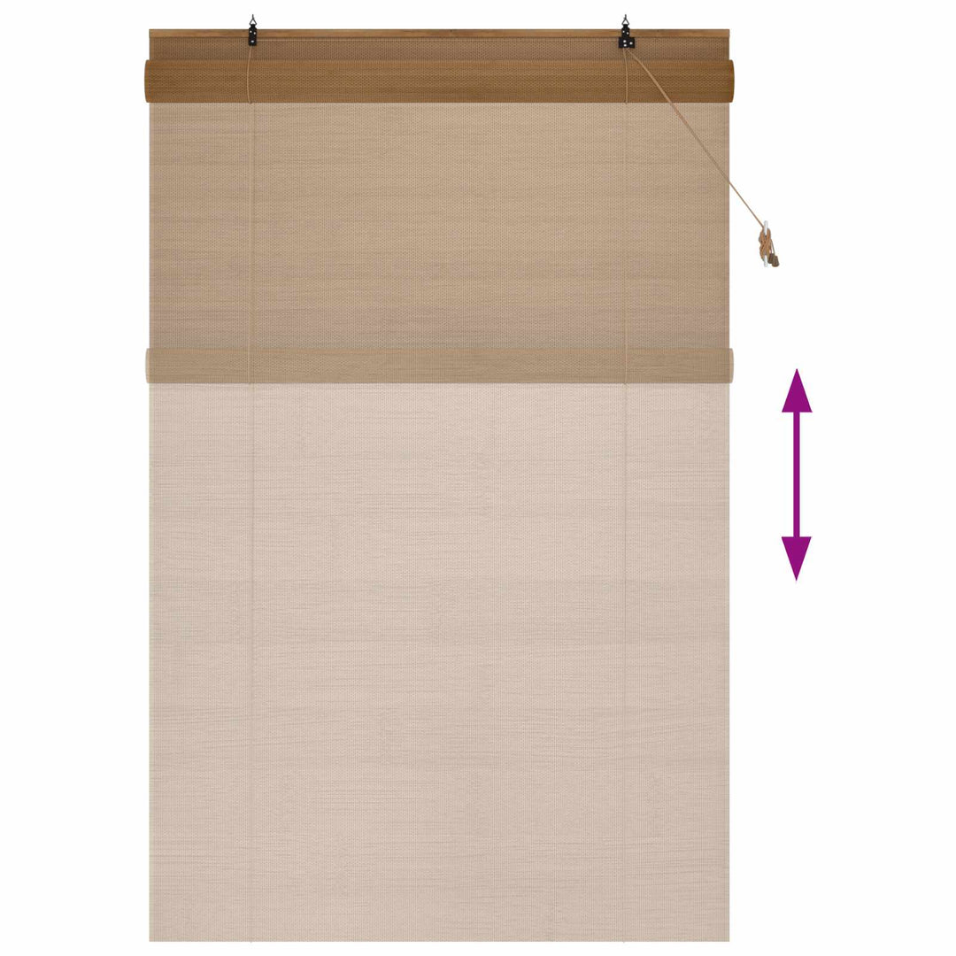 Rullegardin Brun 160 x 220 cm Bambus