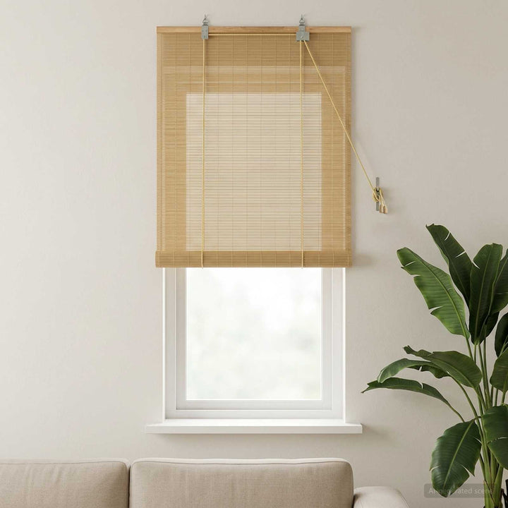 Rullegardin Naturfarvet 60 x 160 cm Bambus