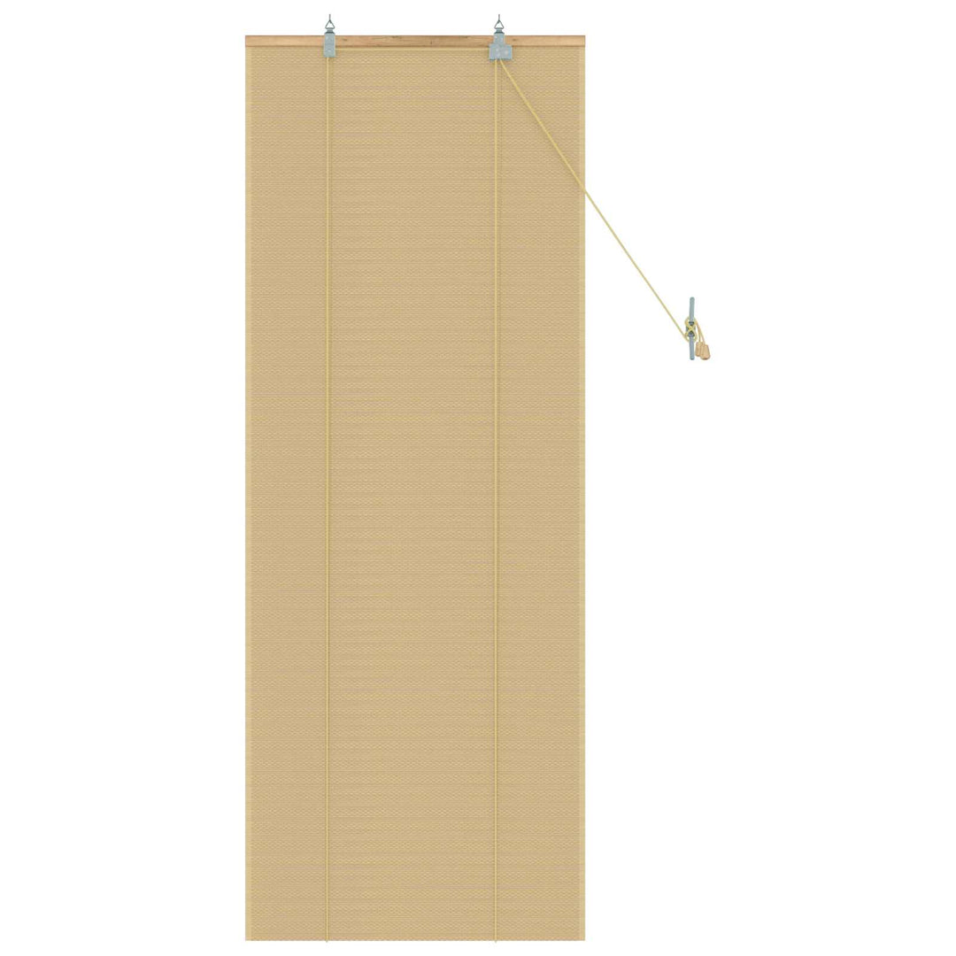 Rullegardin Naturfarvet 60 x 160 cm Bambus