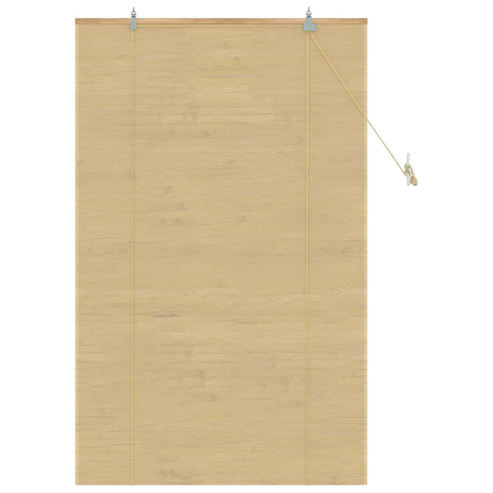 Rullegardin Naturfarvet 110 x 160 cm Bambus