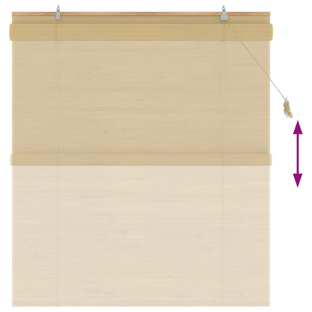 Rullegardin Naturfarvet 150 x 160 cm Bambus